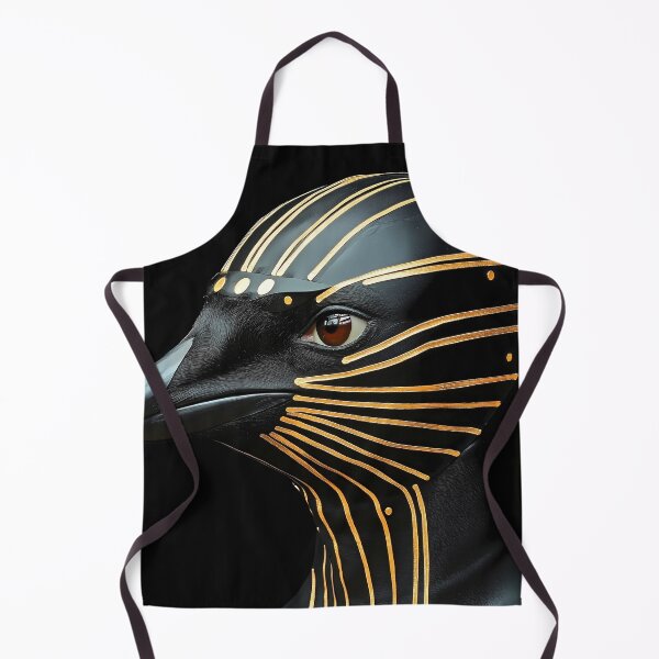 Item preview, Penguin Cyberpunk Gold Futuristic Circuitry Metallic Neon Sleek Minimal designed and sold by mildaclairmo.