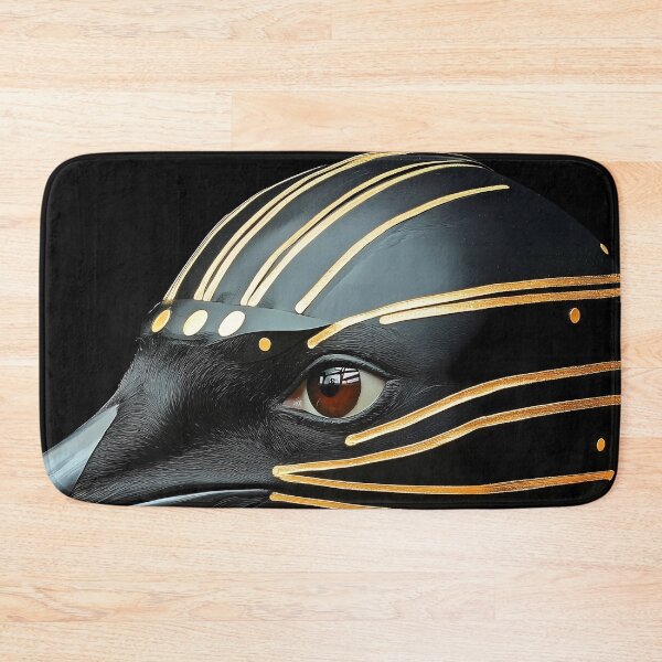 Item preview, Penguin Cyberpunk Gold Futuristic Circuitry Metallic Neon Sleek Minimal designed and sold by mildaclairmo.