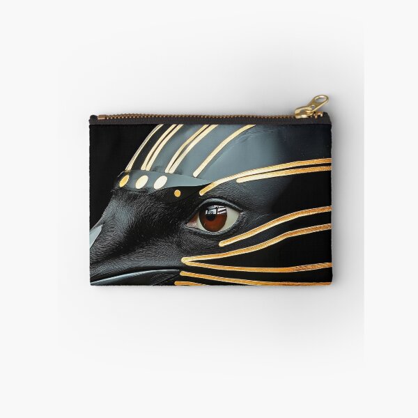 Item preview, Penguin Cyberpunk Gold Futuristic Circuitry Metallic Neon Sleek Minimal designed and sold by mildaclairmo.