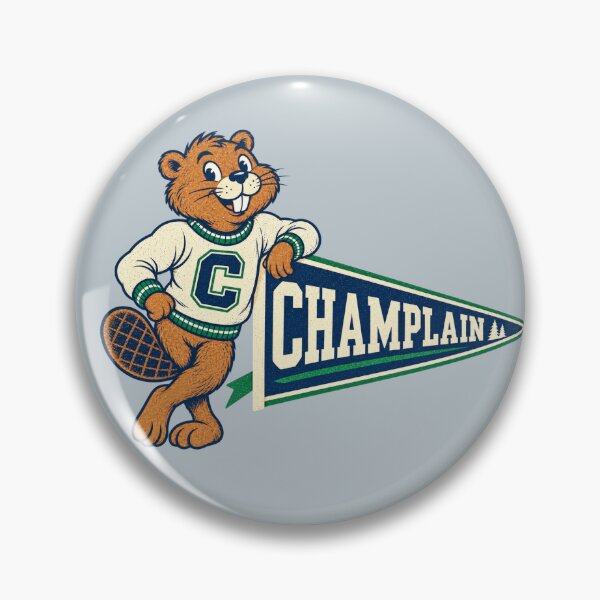 Item preview, Vintage Champlain Beaver Pennant designed and sold by daintyriot.