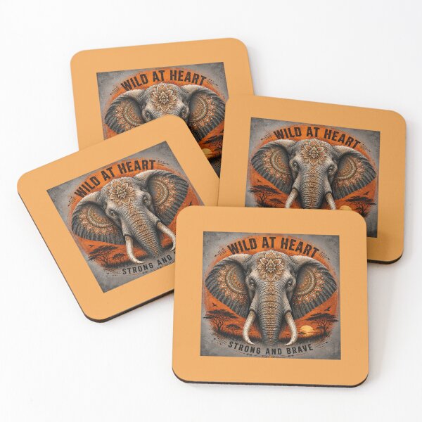 Item preview, Wild at Heart — Majestic Elephant Strength designed and sold by Novel Works Studio.