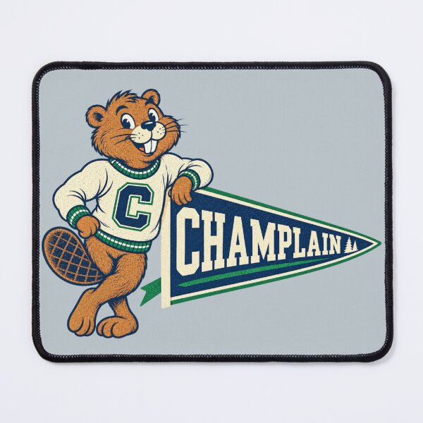 Item preview, Vintage Champlain Beaver Pennant designed and sold by daintyriot.