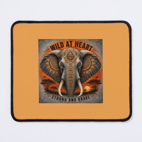 Item preview, Wild at Heart — Majestic Elephant Strength designed and sold by Novel Works Studio.