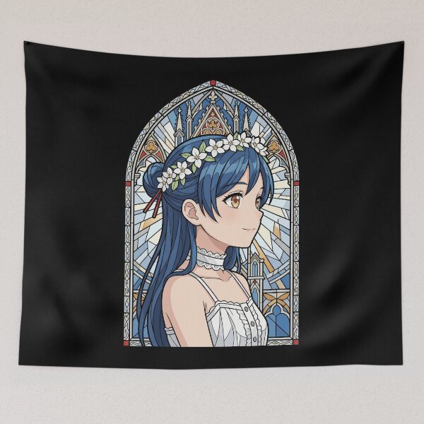 Item preview, Myne Ascendance of a Bookworm Cathedral Stained Glass Portrait designed and sold by mildaclairmo.