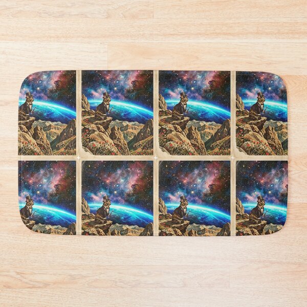 Item preview, Tortoiseshell Cat Magician Conjuring the Cosmic Horizon designed and sold by PictoVibe.