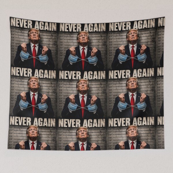 Item preview, Never Again Trump Mask designed and sold by PinkOmegaLul.
