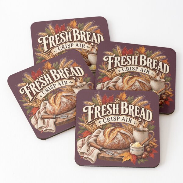 Item preview, Fresh Bread Crisp Air – Cozy Autumn Sourdough Baker Design designed and sold by astersgraphics.