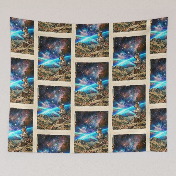 Item preview, Beagle Newspaper Reporter Covering the Cosmic Story designed and sold by PictoVibe.