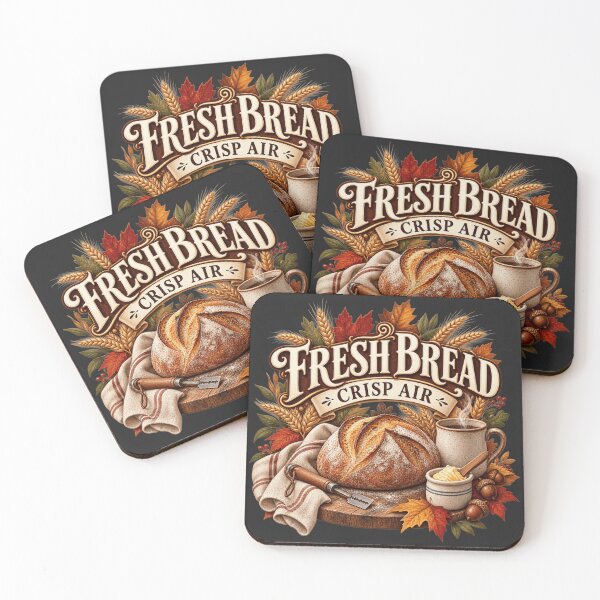 Item preview, Fresh Bread Crisp Air – Cozy Autumn Sourdough Baker Design designed and sold by astersgraphics.