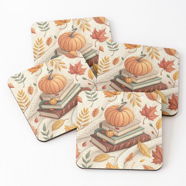 Item preview, Pumpkin Book Sweater Weather designed and sold by Road Home Quilting.