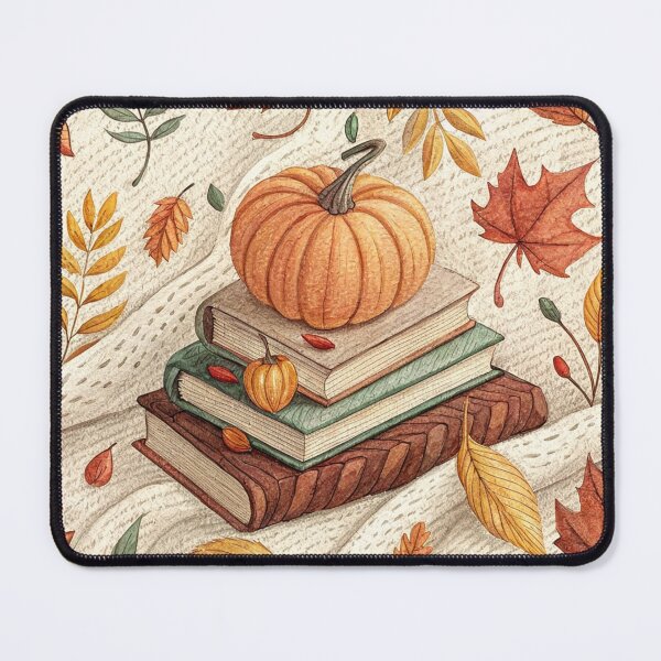Item preview, Pumpkin Book Sweater Weather designed and sold by Road Home Quilting.