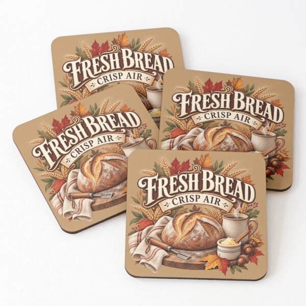 Item preview, Fresh Bread Crisp Air – Cozy Autumn Sourdough Baker Design designed and sold by astersgraphics.