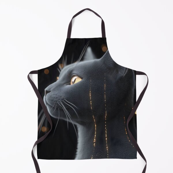 Item preview, egyptian mau cat lunar shadow gold glow mystery designed and sold by mildaclairmo.