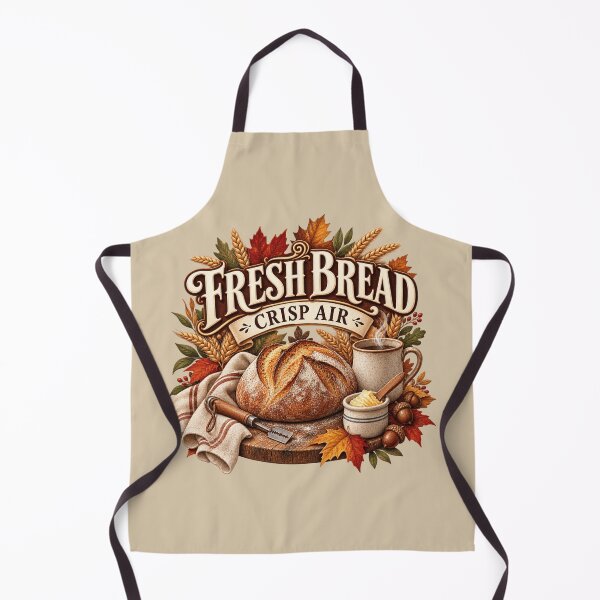 Item preview, Fresh Bread Crisp Air – Cozy Autumn Sourdough Baker Design designed and sold by astersgraphics.