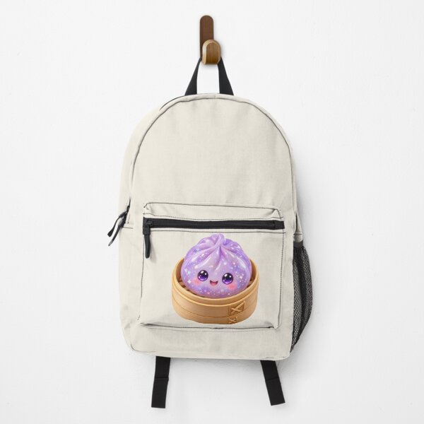 Item preview, Kawaii Sparkling Lavender Dumpling In A Steamer| Cute Glitter Asian Bao Bun Food designed and sold by Moons Studio.