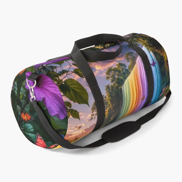 Item preview, Rainbow Waterfall Sunset Deer Sanctuary designed and sold by nardreelxz.