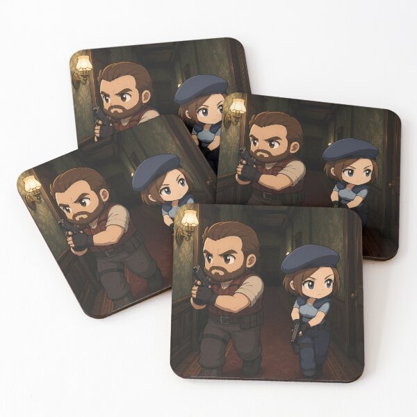Item preview, Chibi Ebil - Jill & Barry designed and sold by linanerdyshop.