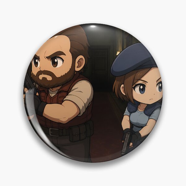 Item preview, Chibi Ebil - Jill & Barry designed and sold by linanerdyshop.