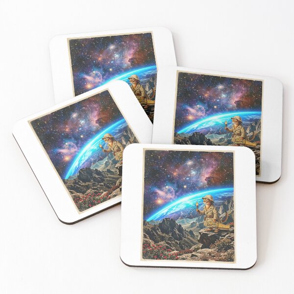 Item preview, Abyssinian Cat Archaeologist Unearthing the Cosmic Tomb designed and sold by PictoVibe.