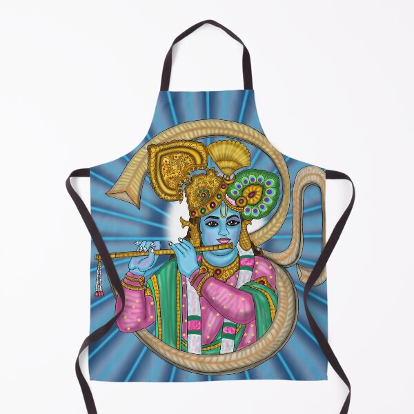 Item preview, Lord Krishna Digital Drawing | Divine Hindu God Artwork & Spiritual Illustration designed and sold by Harshit_Digital_Arts.