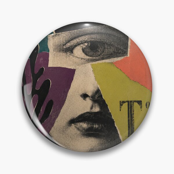 Item preview, Fragments of Identity — Dada Surreal Collage Portrait designed and sold by MarksBook.