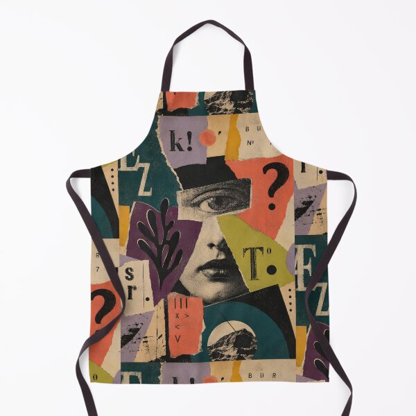 Item preview, Fragments of Identity — Dada Surreal Collage Portrait designed and sold by MarksBook.