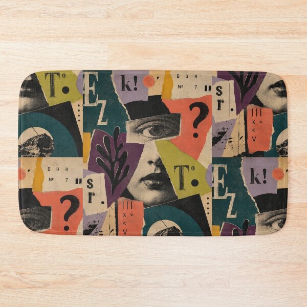 Item preview, Fragments of Identity — Dada Surreal Collage Portrait designed and sold by MarksBook.