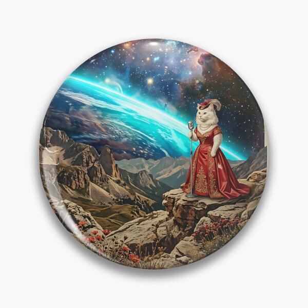 Item preview, Turkish Angora Opera Singer Performing for the Cosmos designed and sold by PictoVibe.