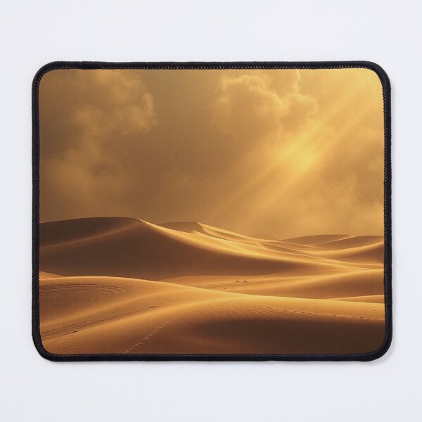 Item preview, Golden Sand Dunes Light Rays Art designed and sold by IntelliMindDesigns.
