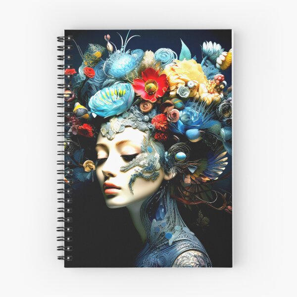 Item preview, Fantasy Female With Flowers Growing From Her Head  designed and sold by DEC02.