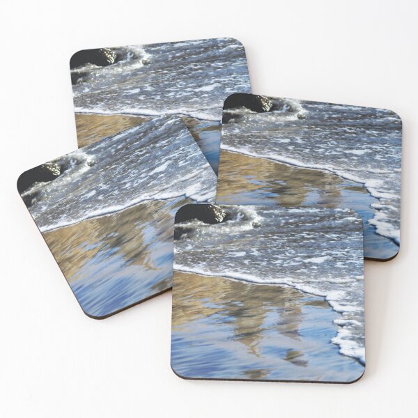 Item preview, "Smooth Sand, Reflections, and Shoreline Froth" designed and sold by Glenn McCarthy.