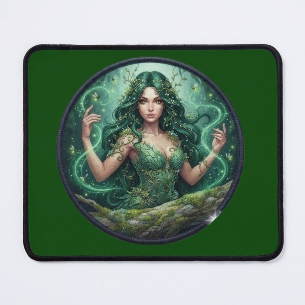 Item preview, Enchanted Forest Dryad Badge Style designed and sold by Azurart2.