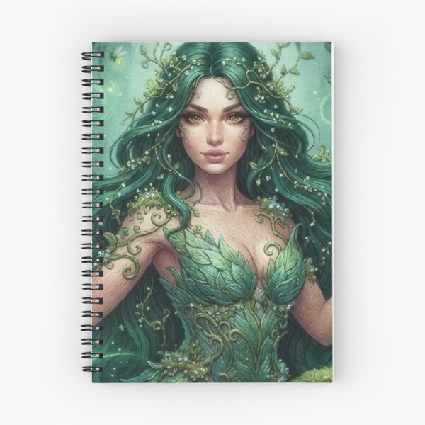 Item preview, Enchanted Forest Dryad Badge Style designed and sold by Azurart2.