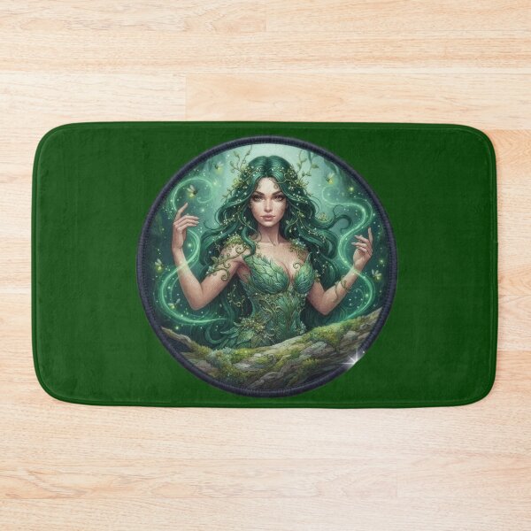 Item preview, Enchanted Forest Dryad Badge Style designed and sold by Azurart2.