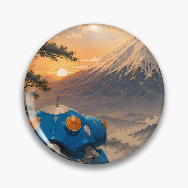 Item preview, Tachikoma Ghost in the Shell Mount Fuji Sunrise designed and sold by mildaclairmo.