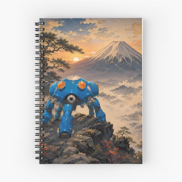 Item preview, Tachikoma Ghost in the Shell Mount Fuji Sunrise designed and sold by mildaclairmo.