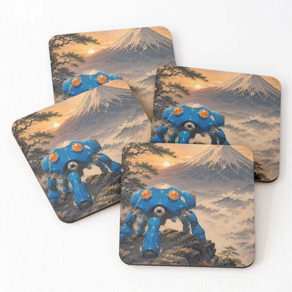 Item preview, Tachikoma Ghost in the Shell Mount Fuji Sunrise designed and sold by mildaclairmo.