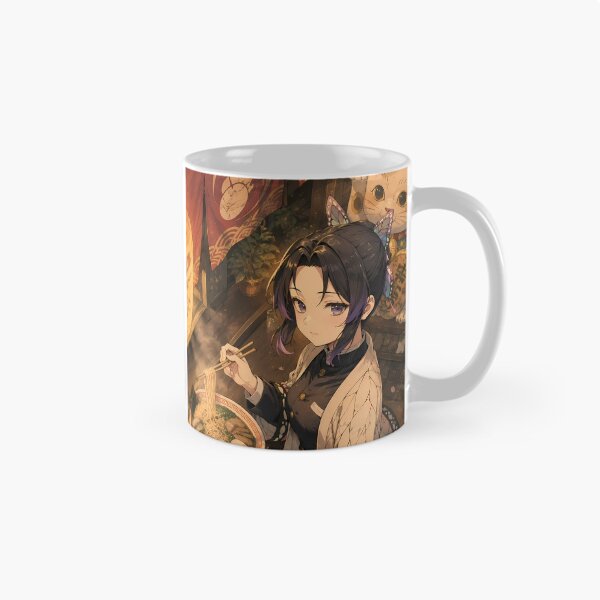 Item preview, Shinobu Kocho Demon Slayer Cozy Ramen Lantern Night designed and sold by mildaclairmo.
