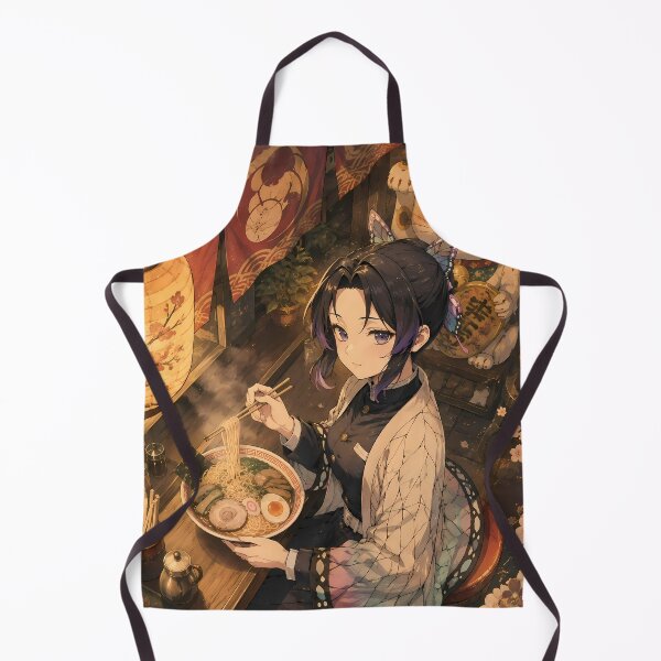 Item preview, Shinobu Kocho Demon Slayer Cozy Ramen Lantern Night designed and sold by mildaclairmo.