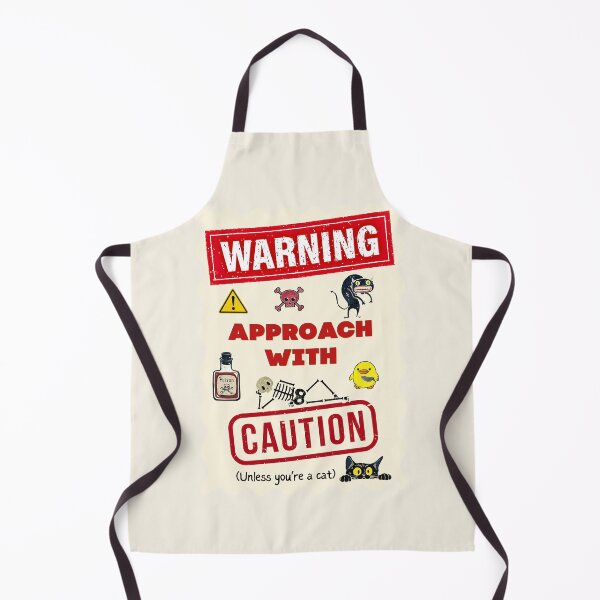 Item preview, Warning Approach With Caution Unless You're A Cat Funny Witch Gift designed and sold by InkyGenies.