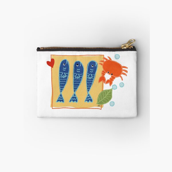 Item preview, Three Sardines and a Crab designed and sold by BibidibuDesigns.