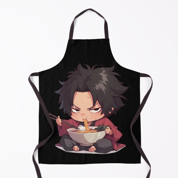 Aperçu de l'œuvre Mugen Samurai Champloo Grumpy Chibi Ramen Festin créée et vendue par mildaclairmo.