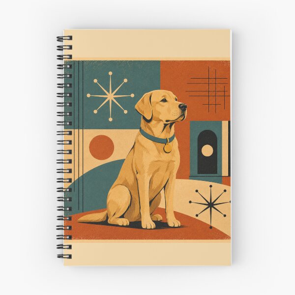 Item preview, Labrador Retriever – Mid Century Modern Atomic Dog Art designed and sold by Retroteez.