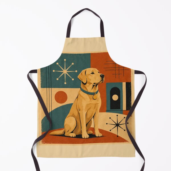 Item preview, Labrador Retriever – Mid Century Modern Atomic Dog Art designed and sold by Retroteez.