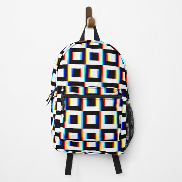 Item preview, Black & White Glitch Checkerboard designed and sold by OddBloomPNG.
