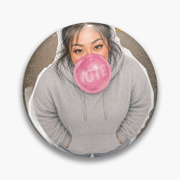 Item preview,  Vote Bubble Gum Girl - Walking Path designed and sold by KBwiththeTees.