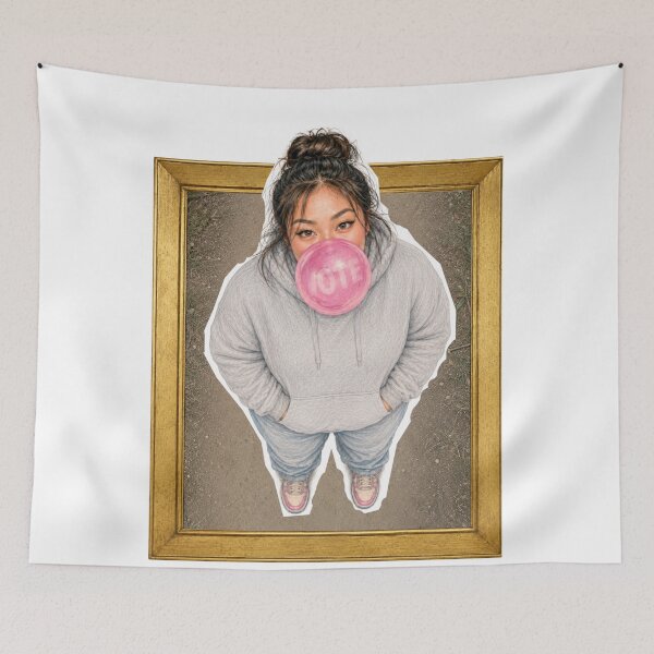 Item preview,  Vote Bubble Gum Girl - Walking Path designed and sold by KBwiththeTees.