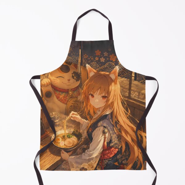 Aperçu de l'œuvre Soirée ramen chaleureuse Holo Spice and Wolf créée et vendue par mildaclairmo.