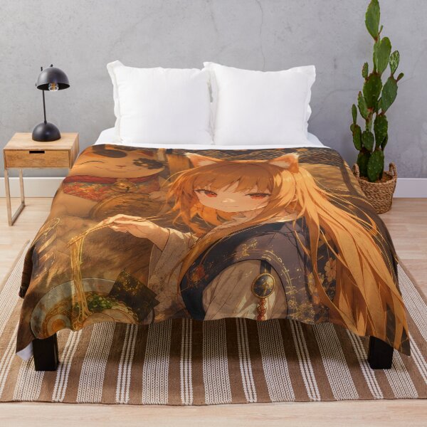 Item preview, Holo Spice and Wolf Cozy Ramen Evening designed and sold by mildaclairmo.