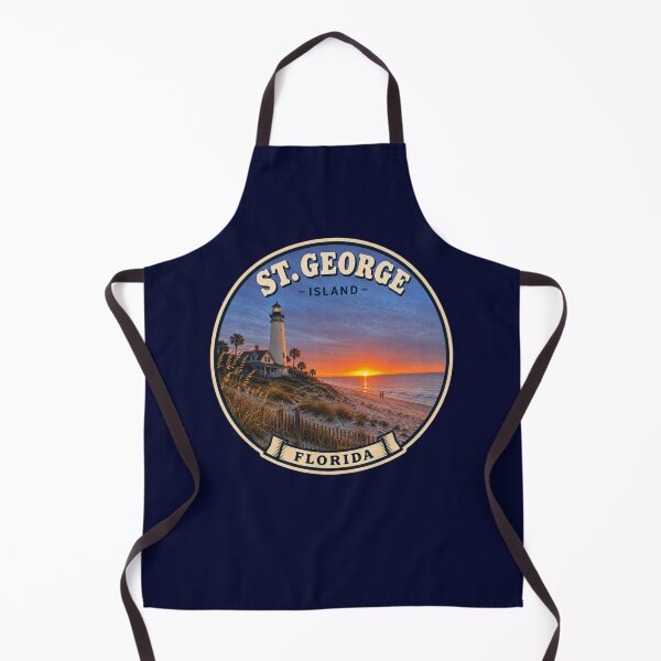 Item preview, St George Island Florida Vintage Sunset designed and sold by Swanny's Custom T-shirt and Gift Designs.